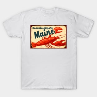 Kennebunkport Maine Lobster New England Acadia National Park T-Shirt
